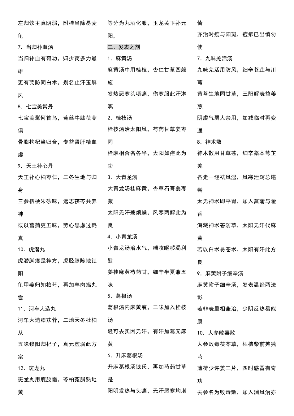 汤头歌诀白话解_第2页