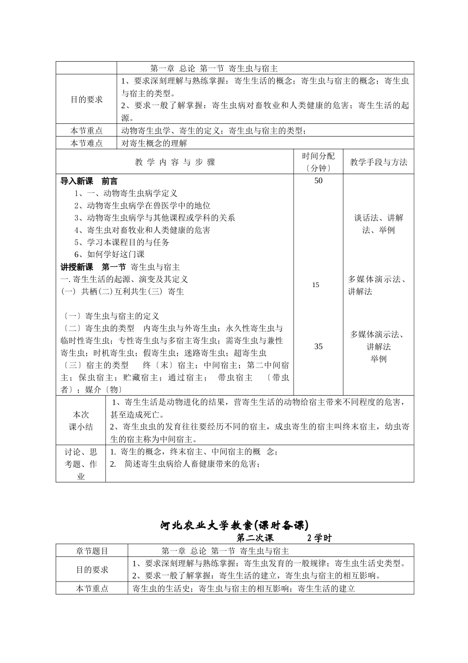 河北农业大学教案_第2页