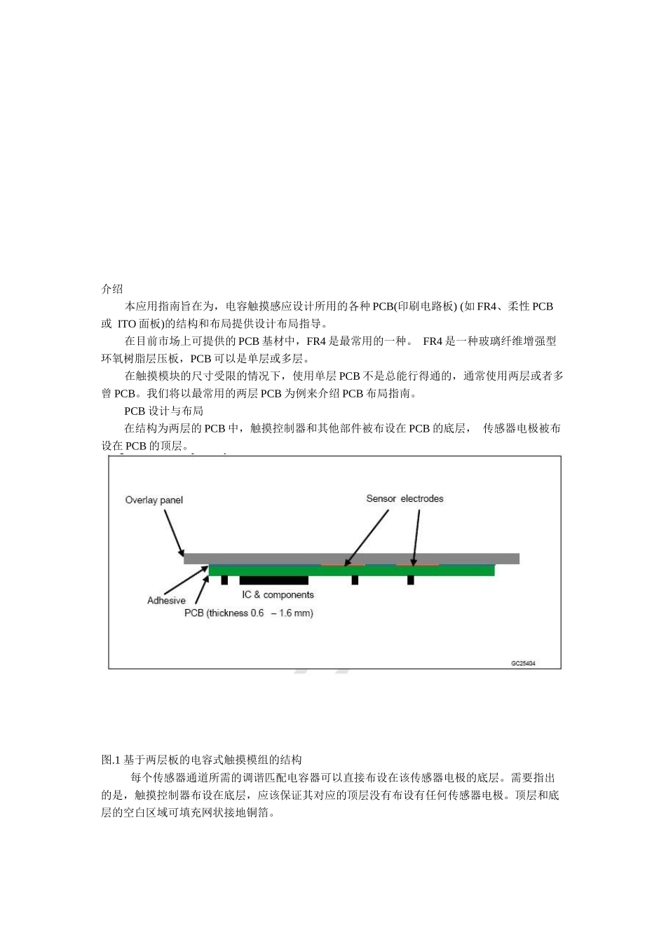 浅谈TOUCHPCB设计要求_第1页