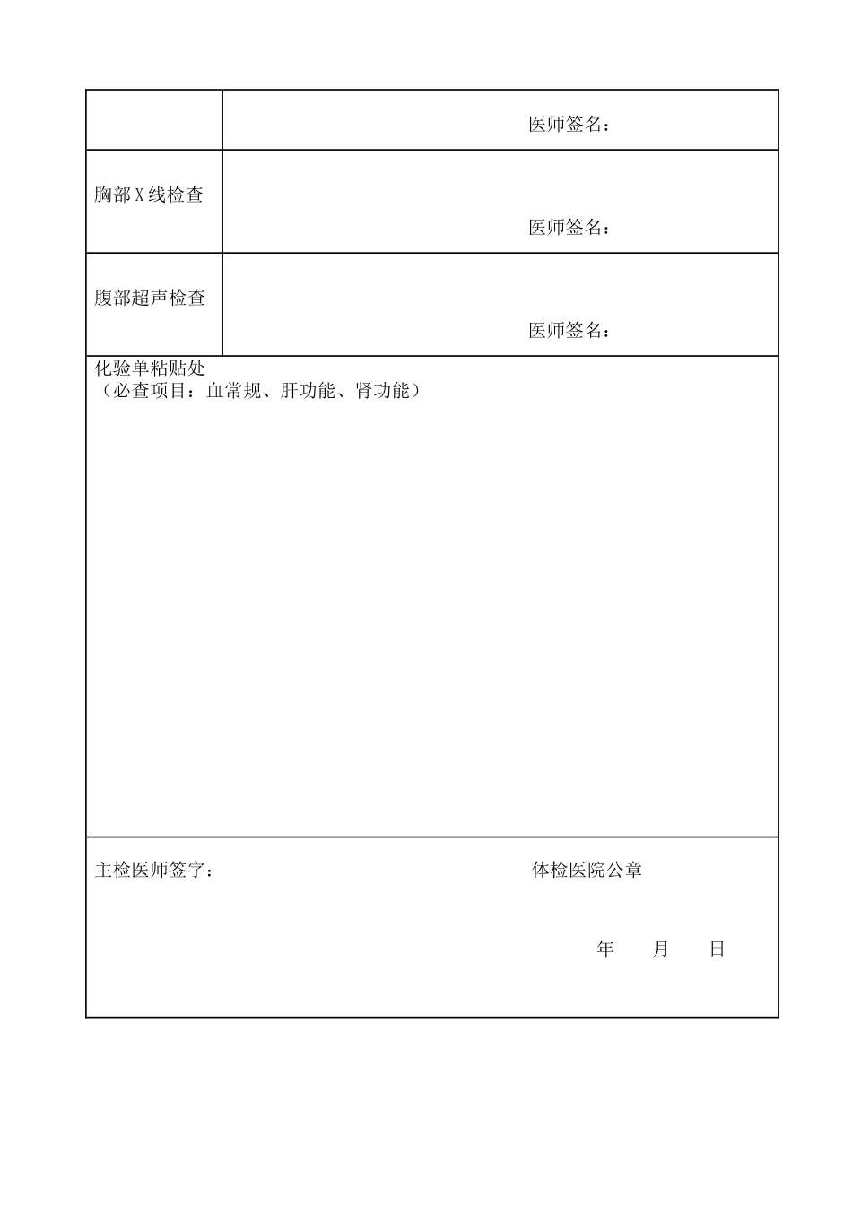 海南省护士注册体格检查表_第2页