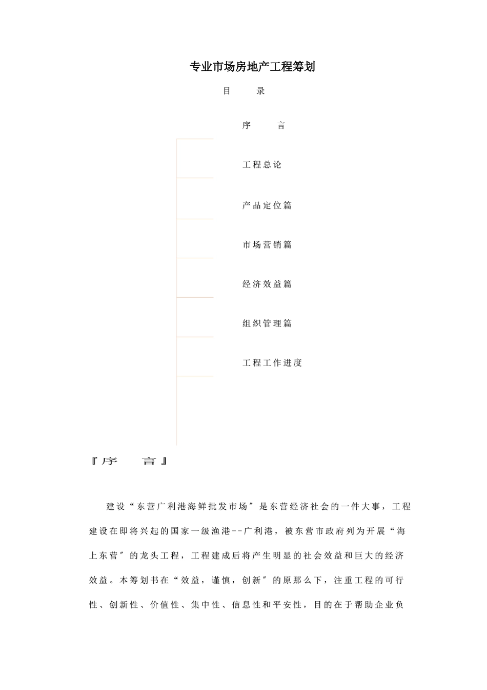 海鲜批发市场专业房地产项目全程策划_第1页