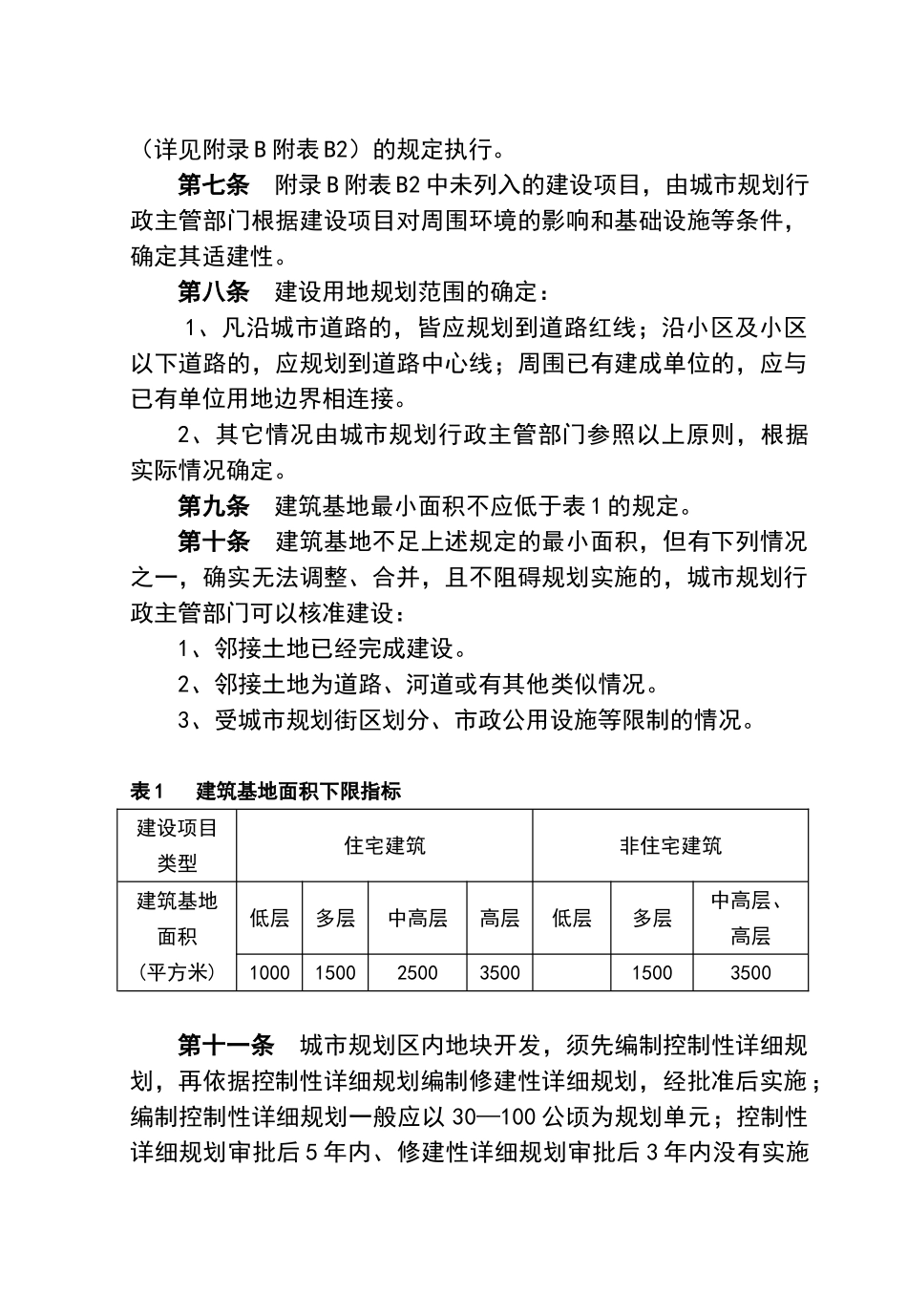 淄博市城市规划管理技术规定_第2页