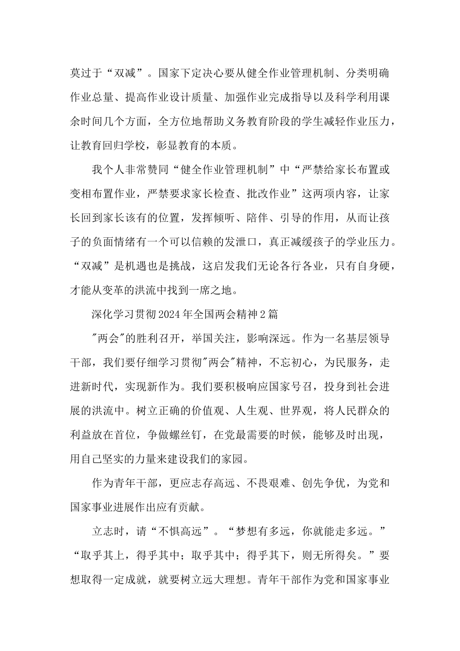 深入学习贯彻2024年全国两会精神_第2页