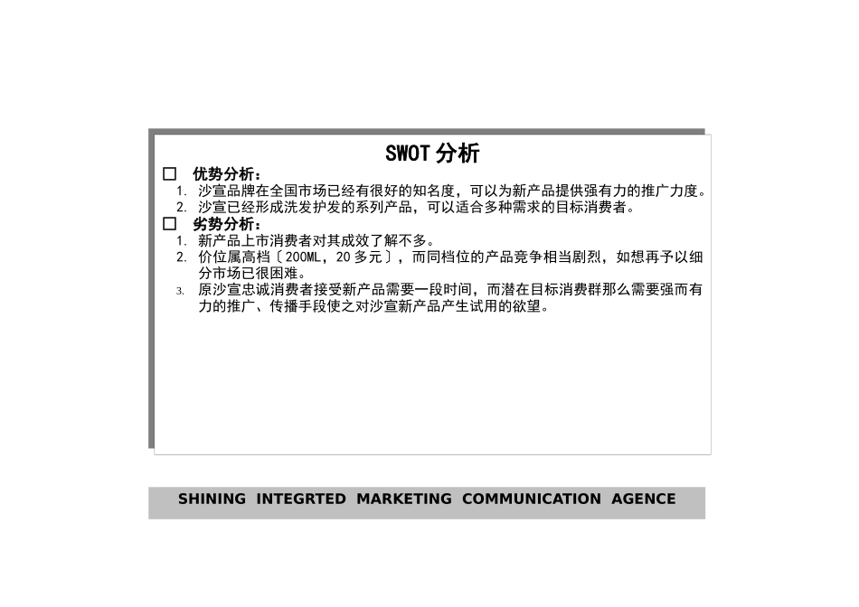 深层洁净洗发露年度促销计划新产品上市_第3页