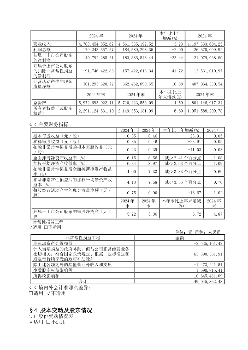 湖南长丰汽车制造公司某某年年度报告_第2页