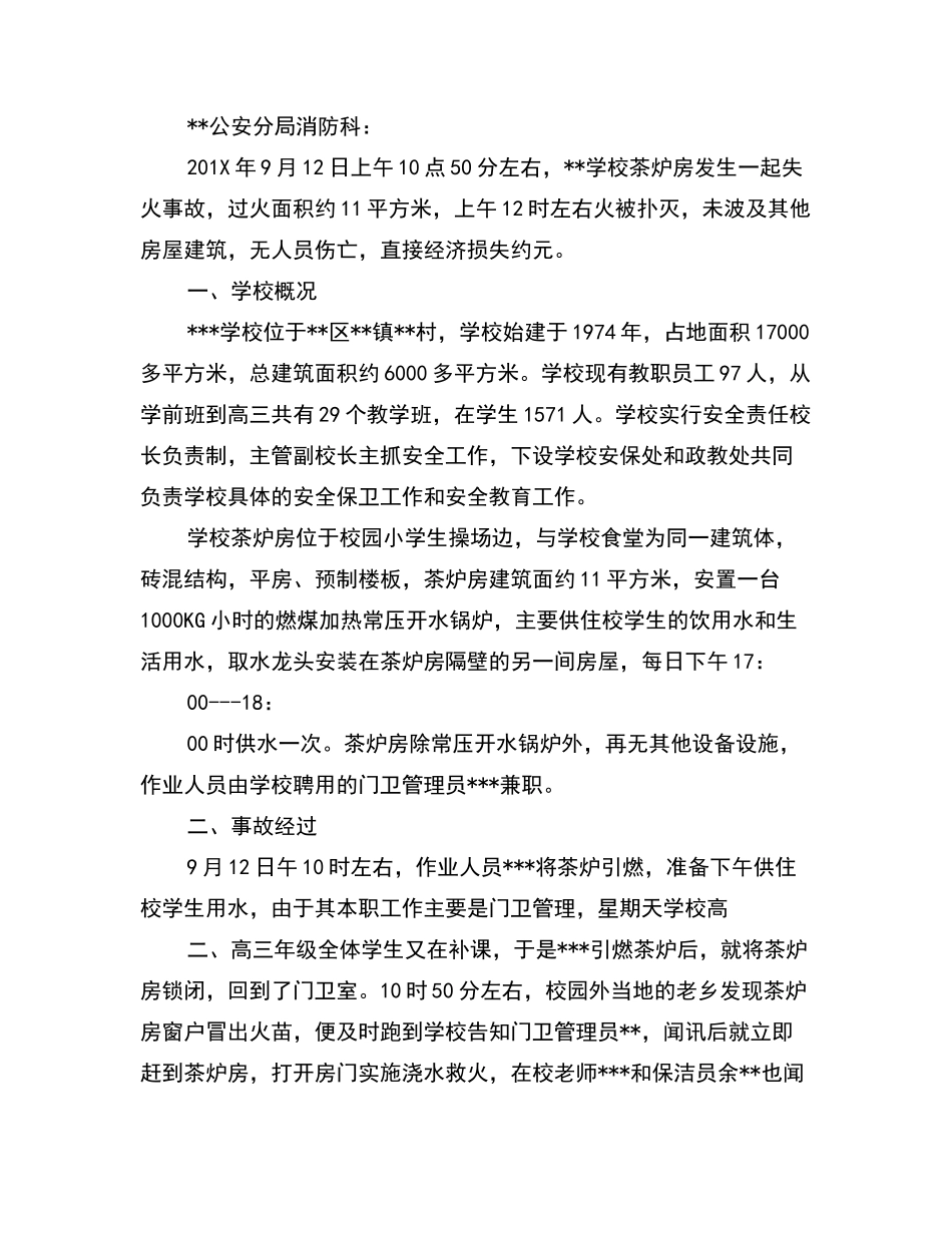 火灾事故调查报告范文3篇_第3页