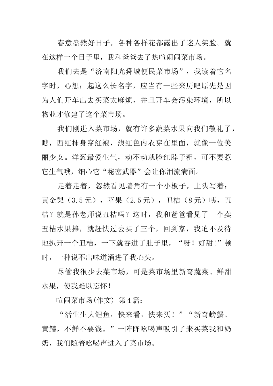 热闹的菜市场_第3页