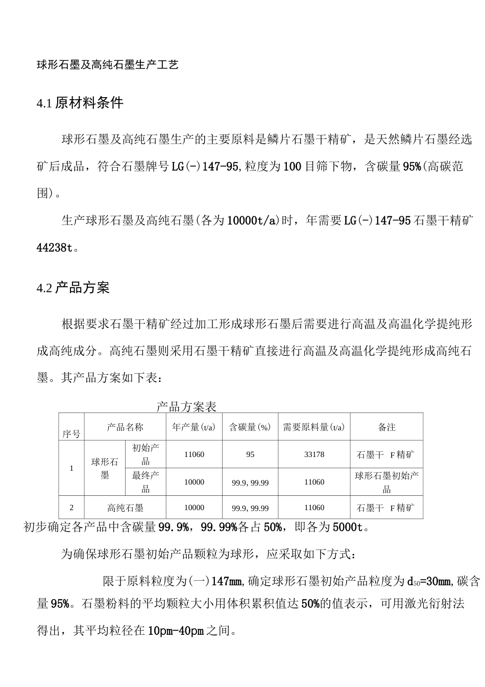 球形石墨及高纯石墨生产工艺(4)_第1页