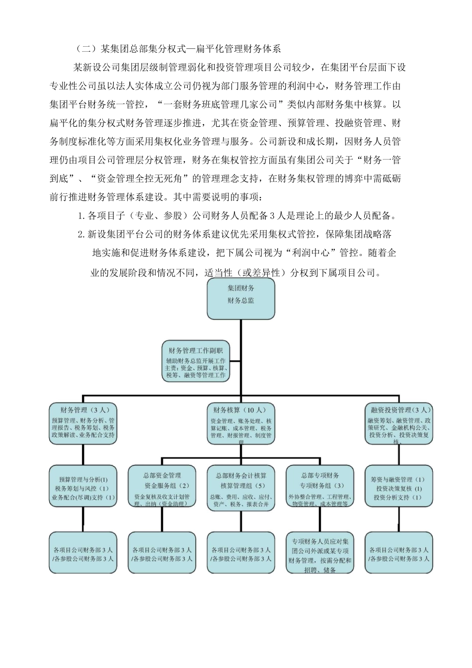 财务体系模式及组织架构方案 -(设计+整理丰富版)_第2页