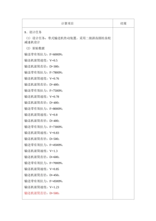 二级减速器课程设计完整版