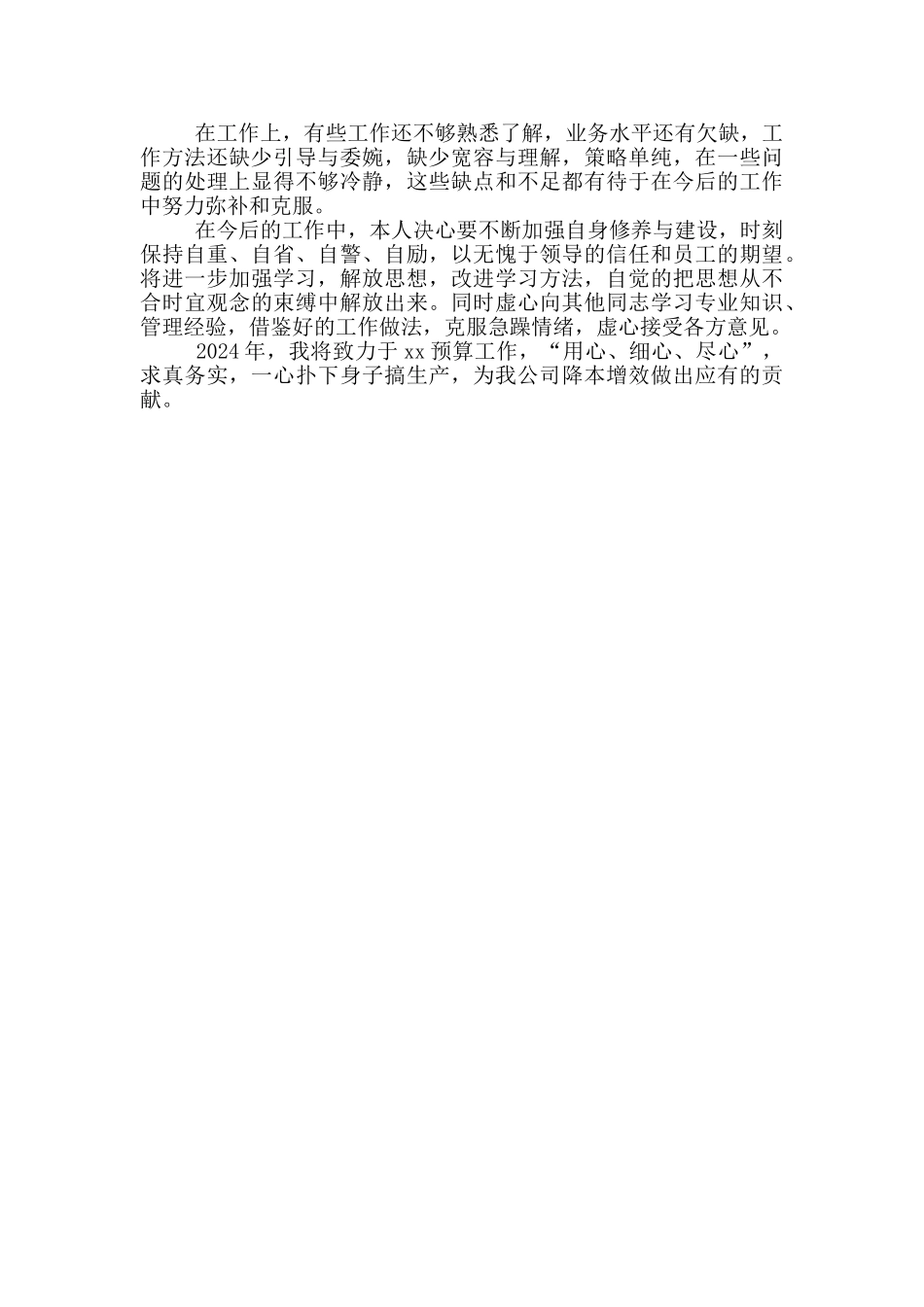 煤矿财务组长工作述职_第2页