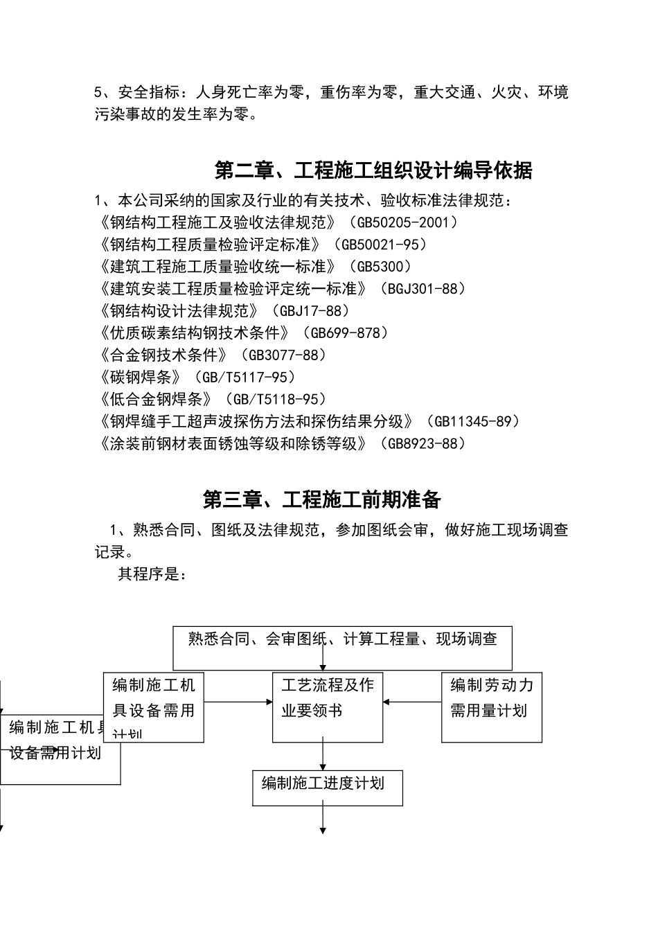 牛舍、牛棚钢结构施工组织设计2_第2页