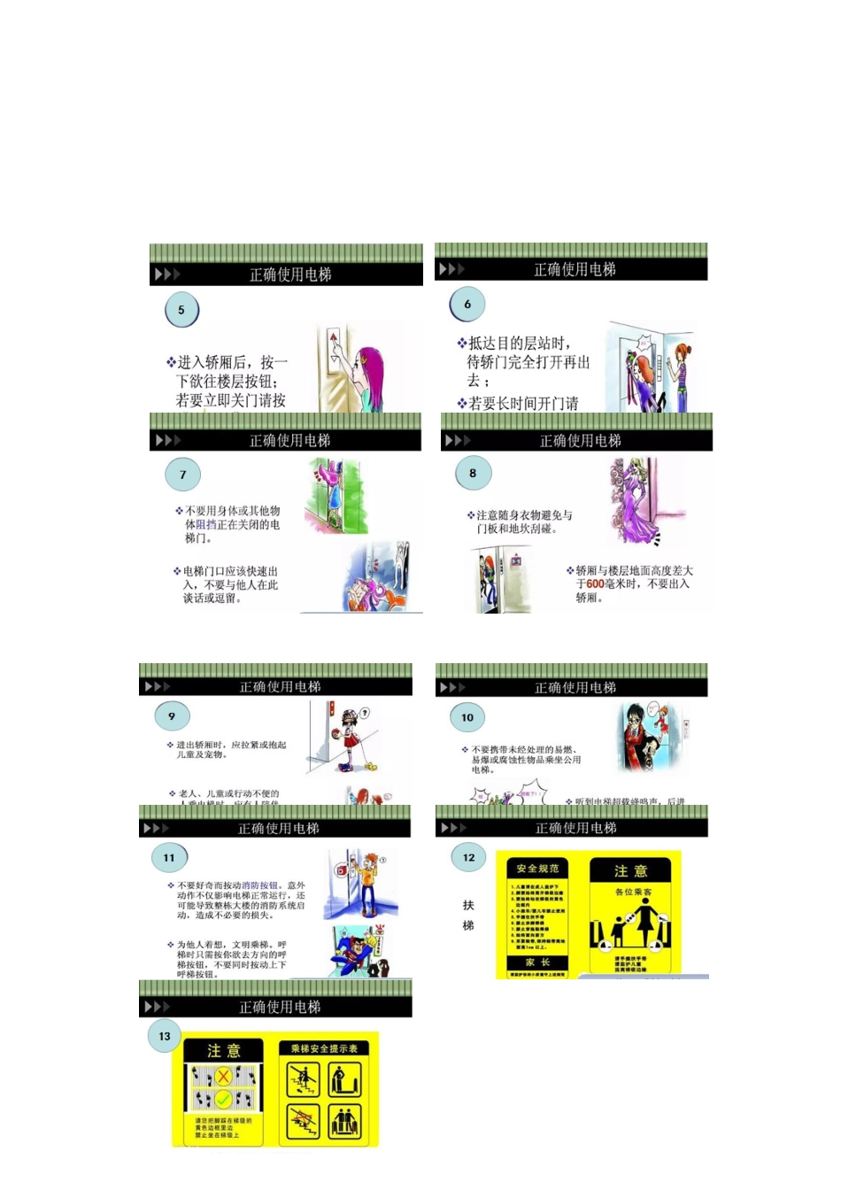 物业、安全部《电梯安全知识培训》_第3页