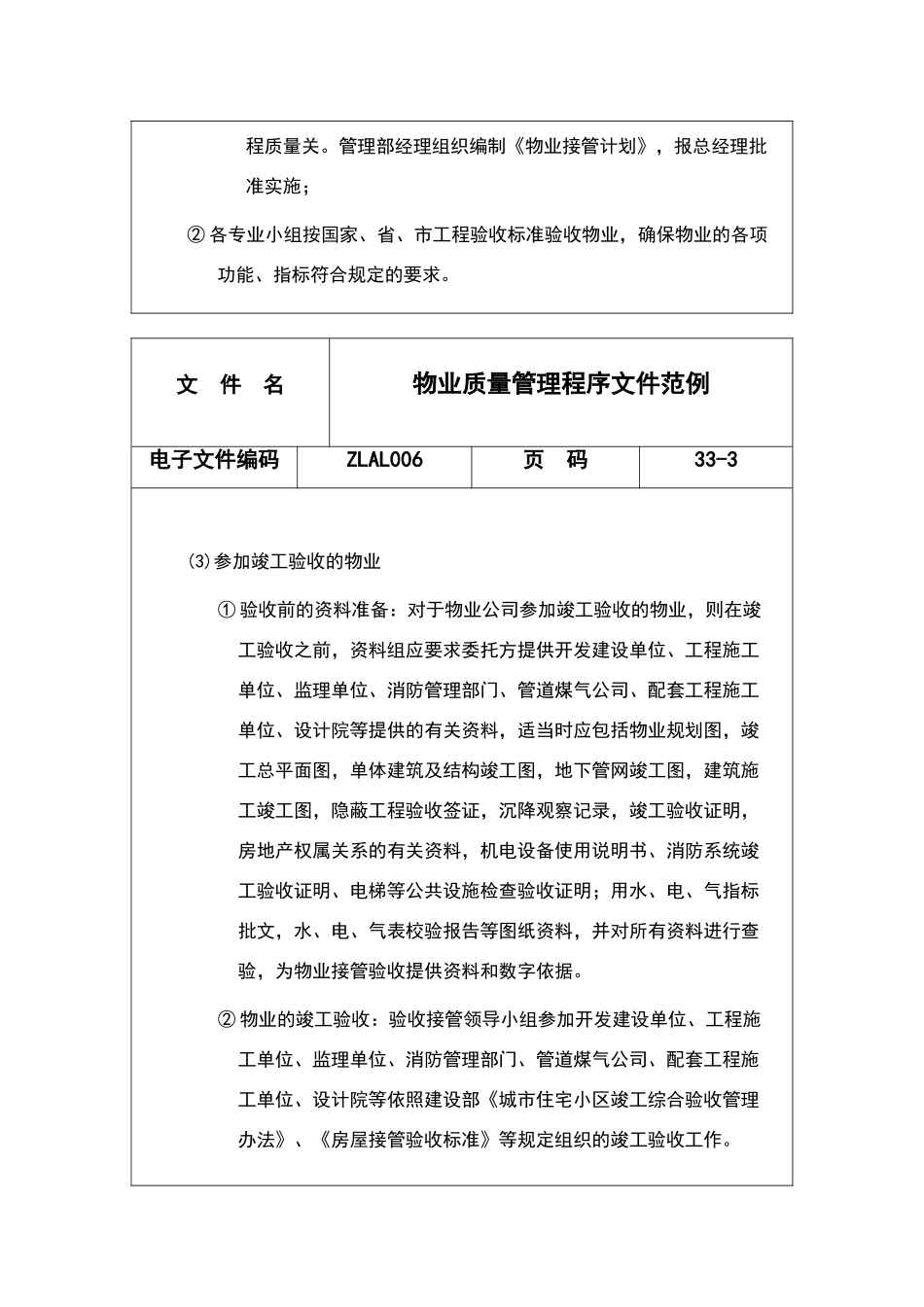物业质量管理程序文件范例_第3页