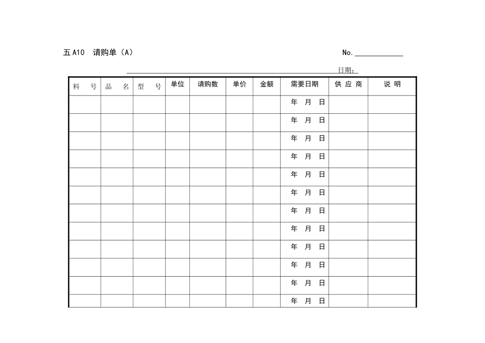 物料管理表格_第1页