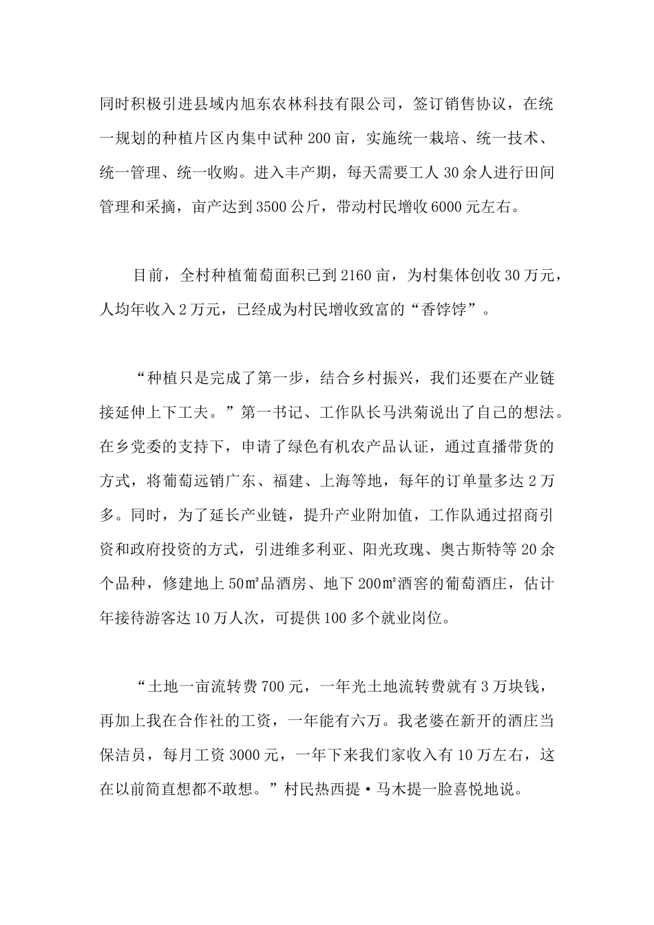 特色发展解锁乡村振兴幸福密码经验总结汇报_第2页