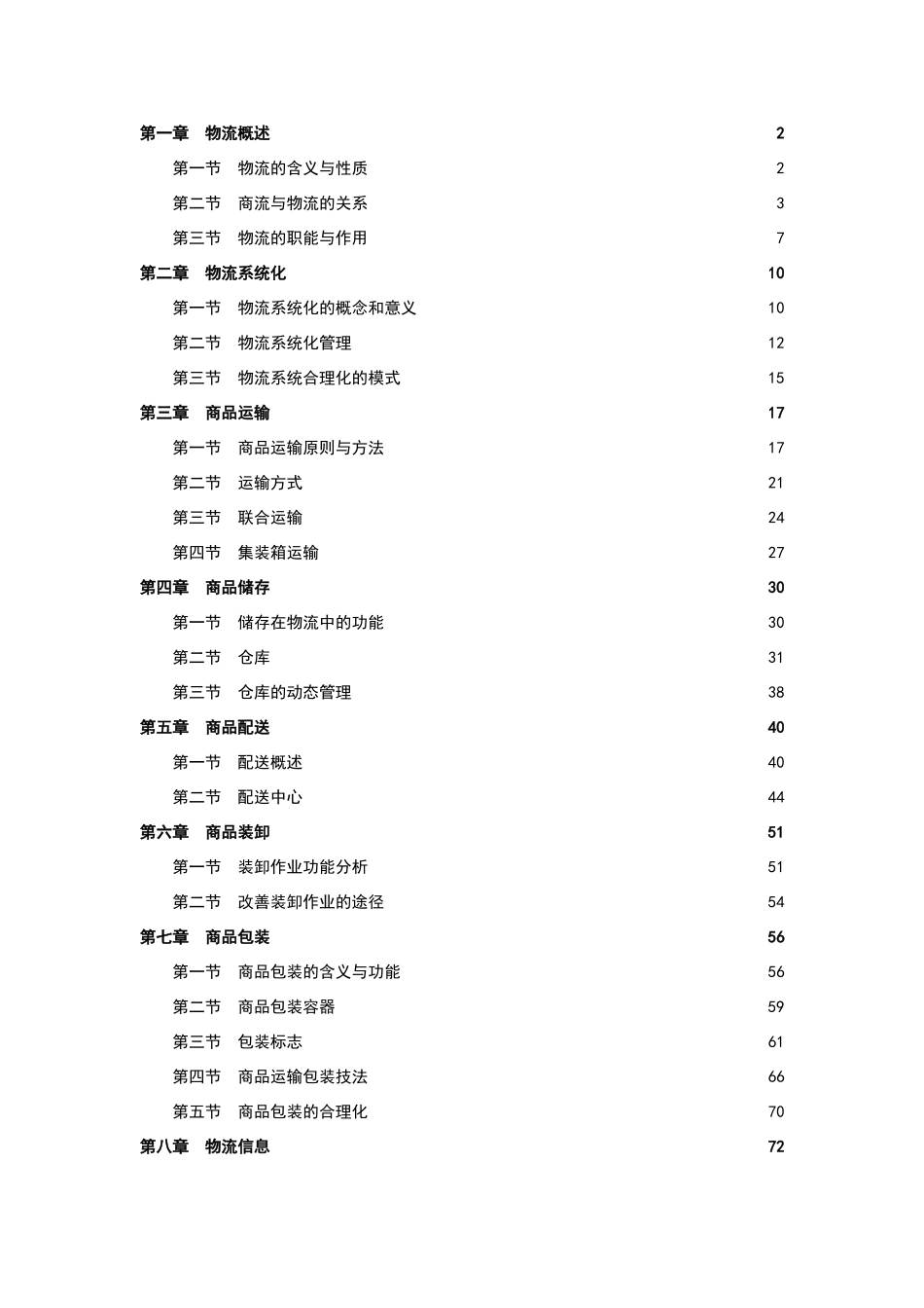 现代商业企业物流系统管理_第1页