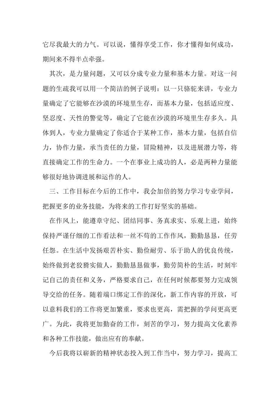 电信个人年终工作总结-1_第3页