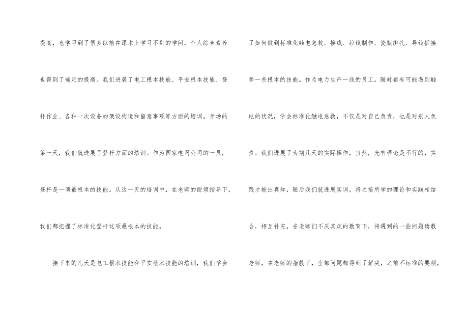 电力培训总结_第2页