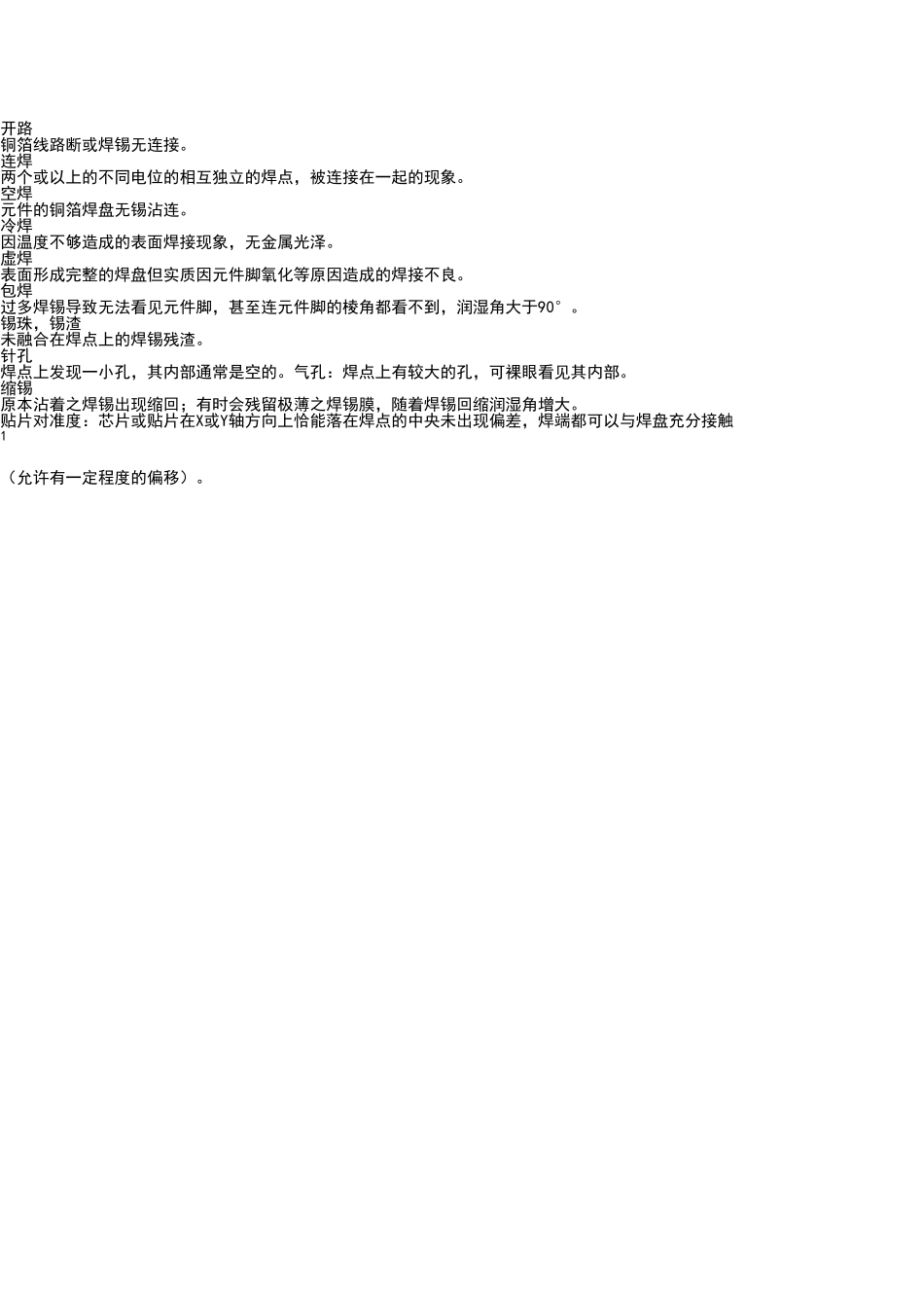 电子元器件贴片及插件焊接检验规范_第2页