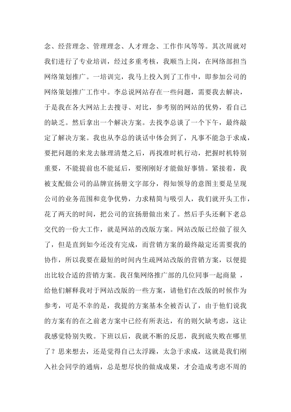 电子商务个人实习总结_第3页