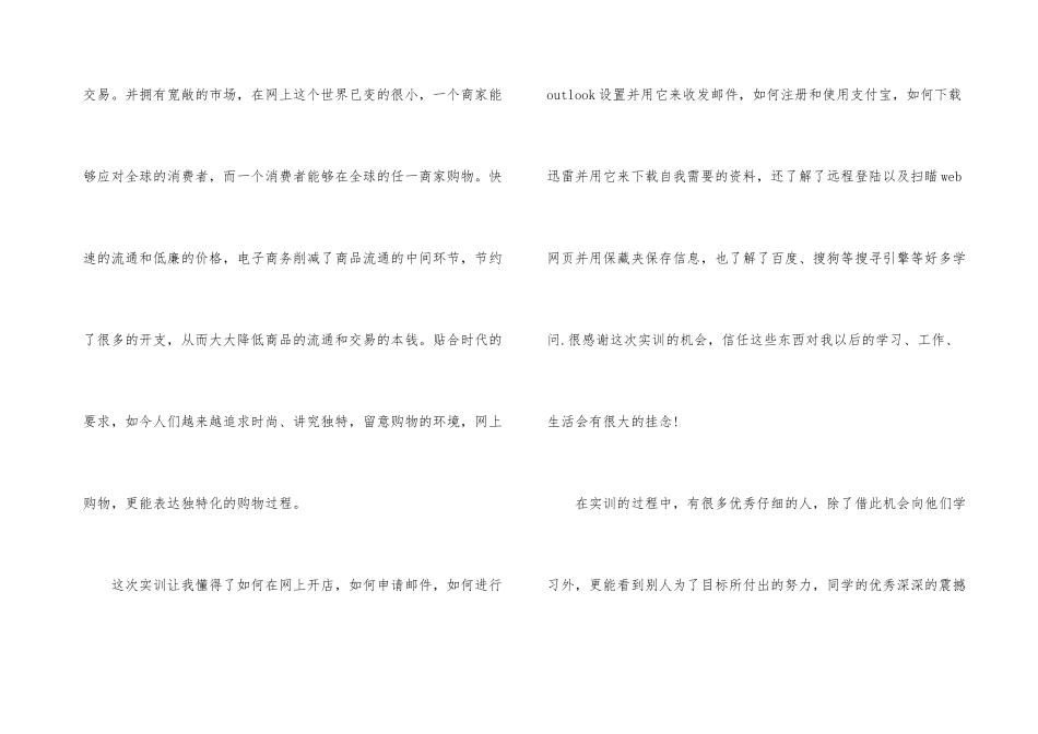 电子商务顶岗实习报告_第3页