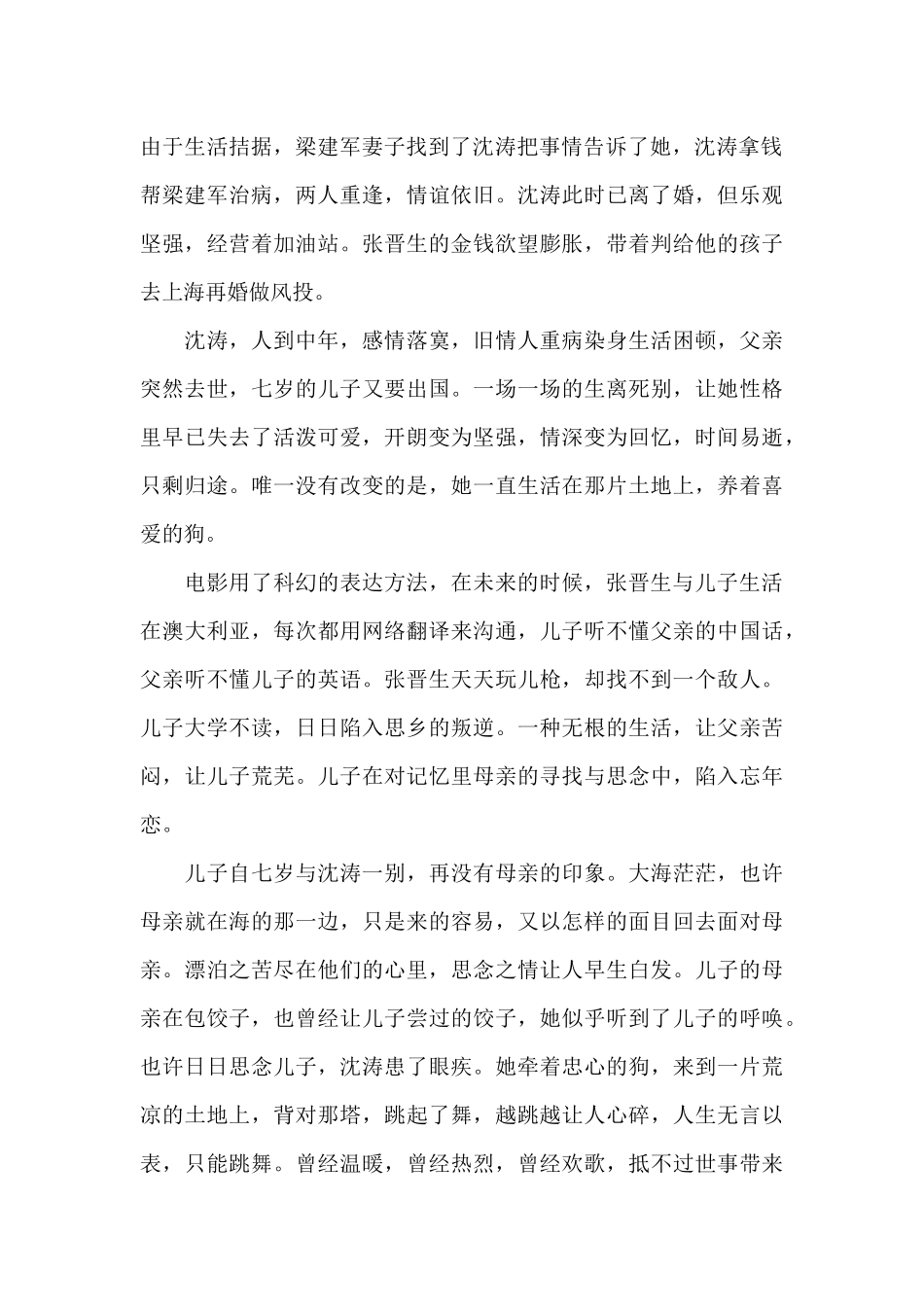 电影《山河故人》观后感_第2页