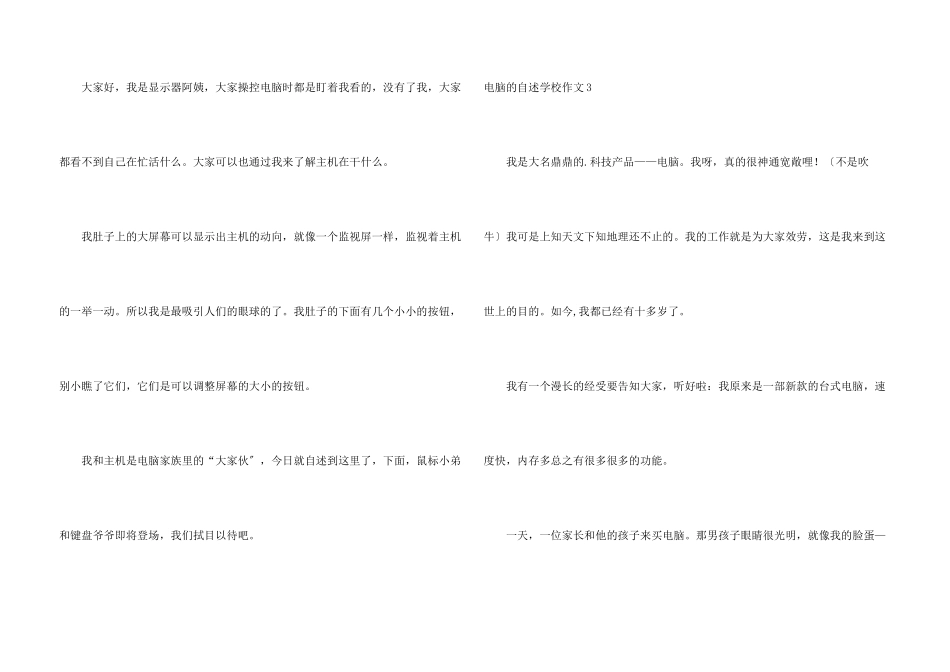 电脑的自述小学_第3页