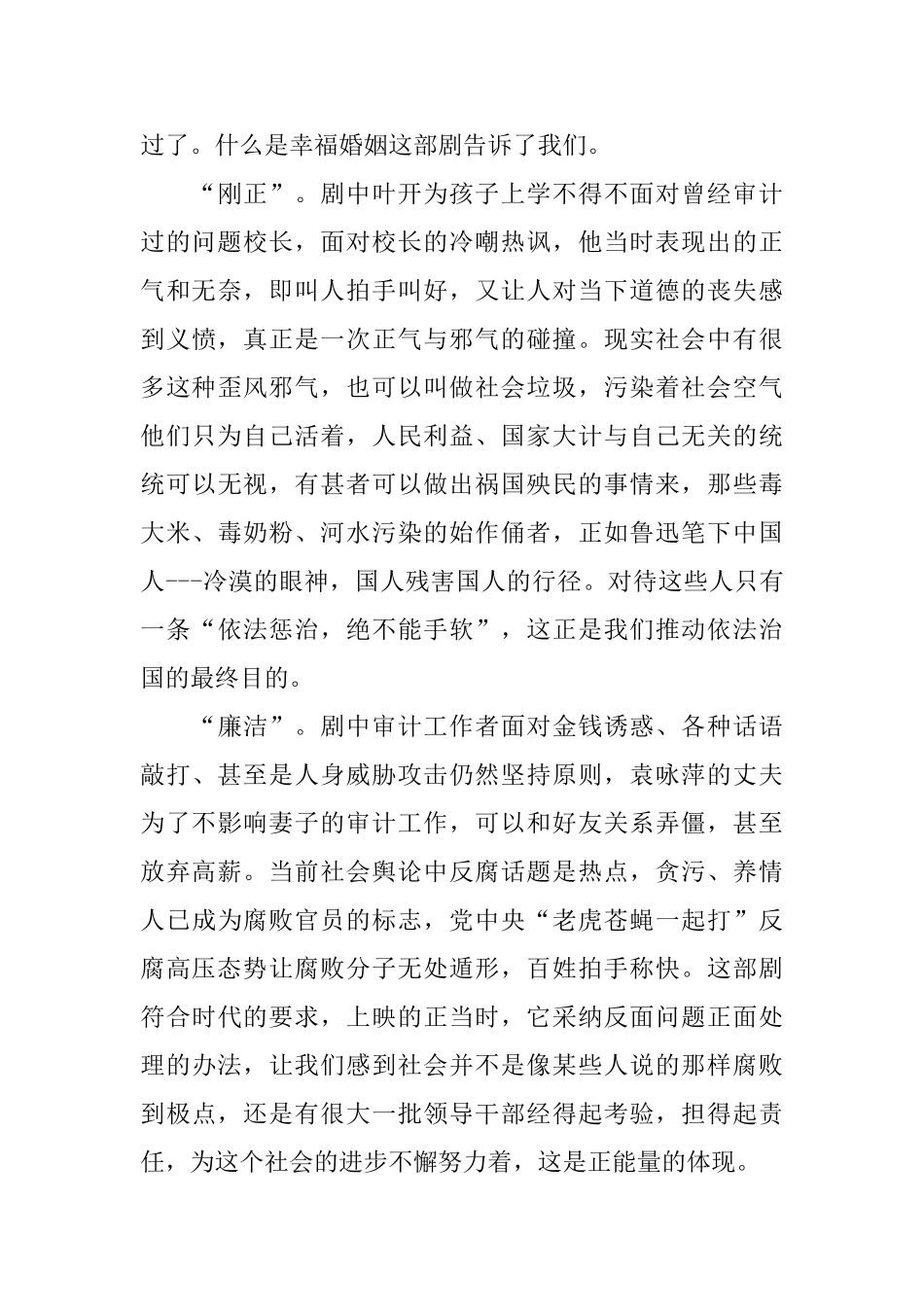 电视剧《国家审计》观后感范文_第3页