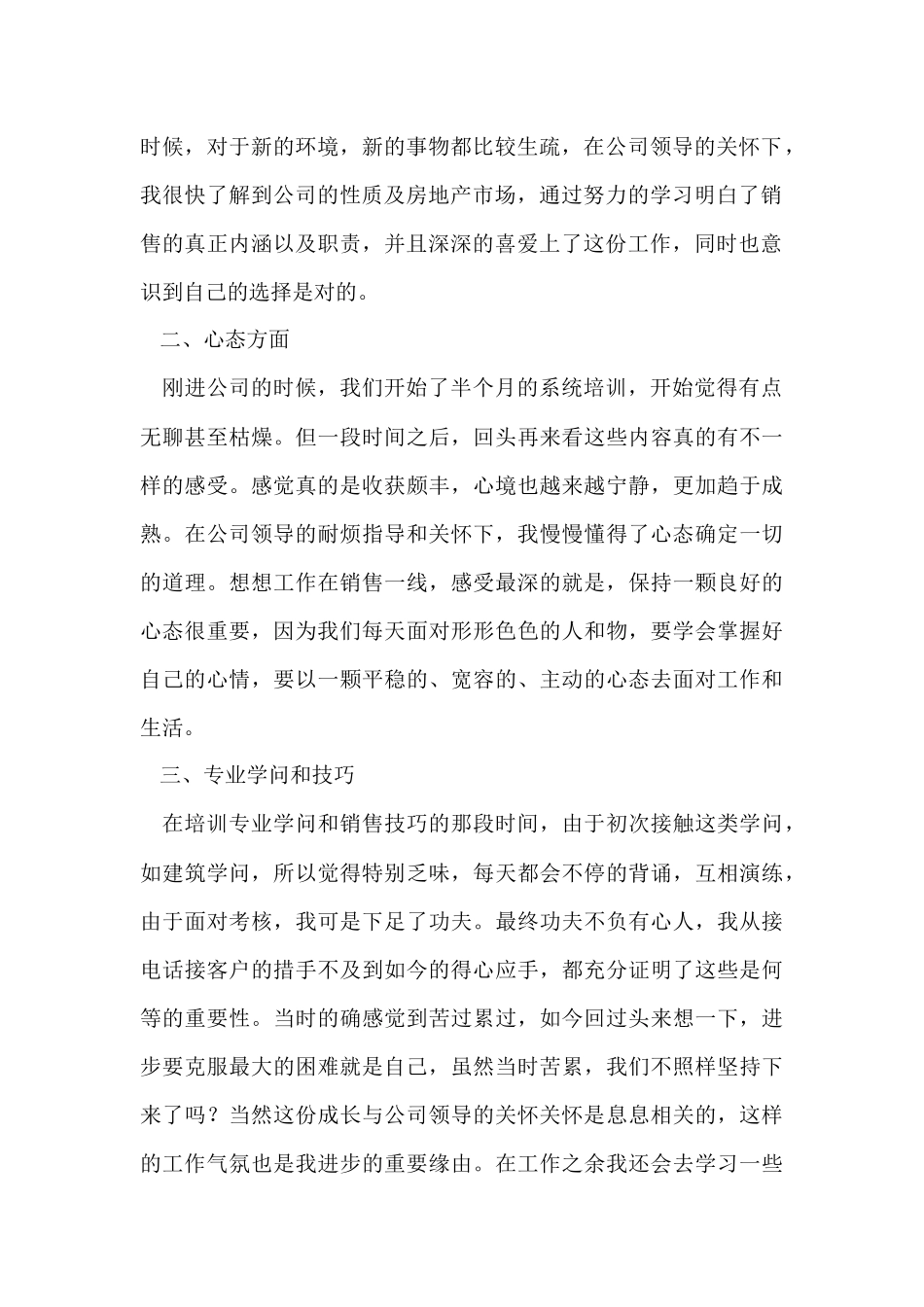 的销售工作年终总结模板7篇_第2页