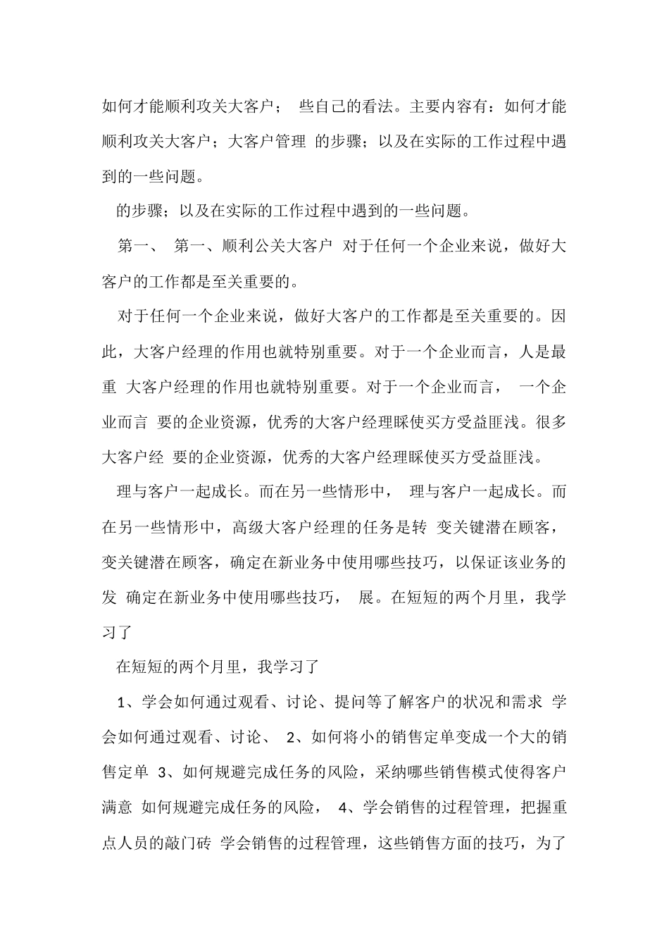 的销售工作年终总结模板锦集五篇_第2页