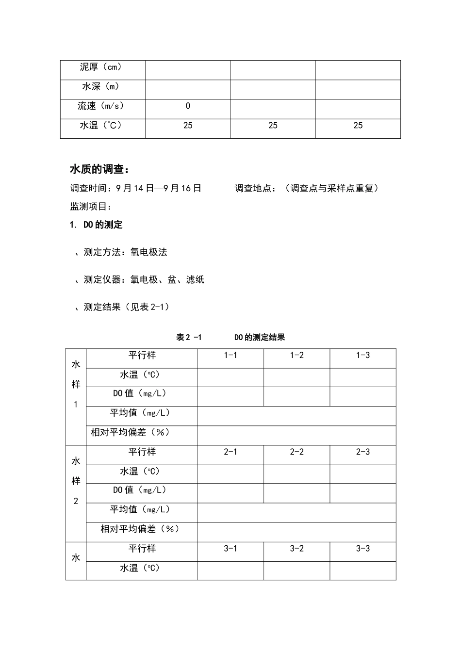 盘龙江水环境调查方案_第2页