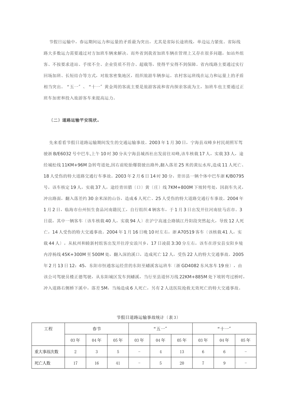 省交通厅节假日道路运输安全保障体系_第2页