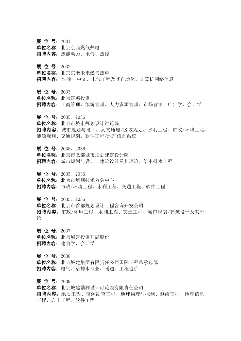 研究生招聘会公司列表_第2页