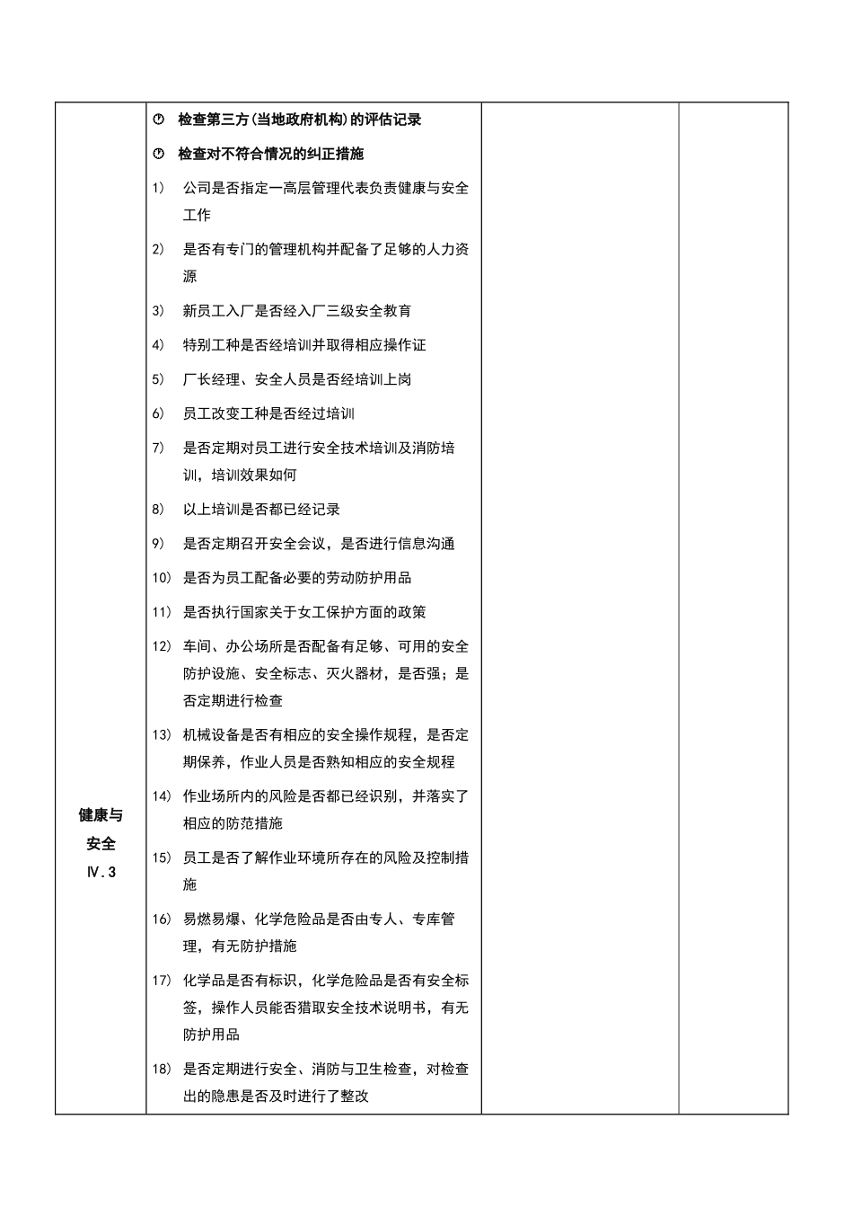 社会责任内审检查表_第2页