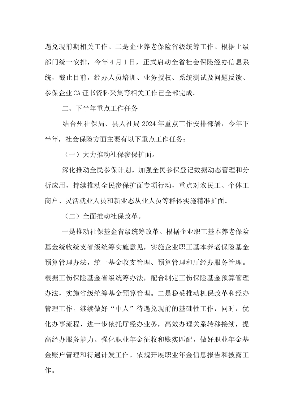 社保局下半年工作计划_第3页