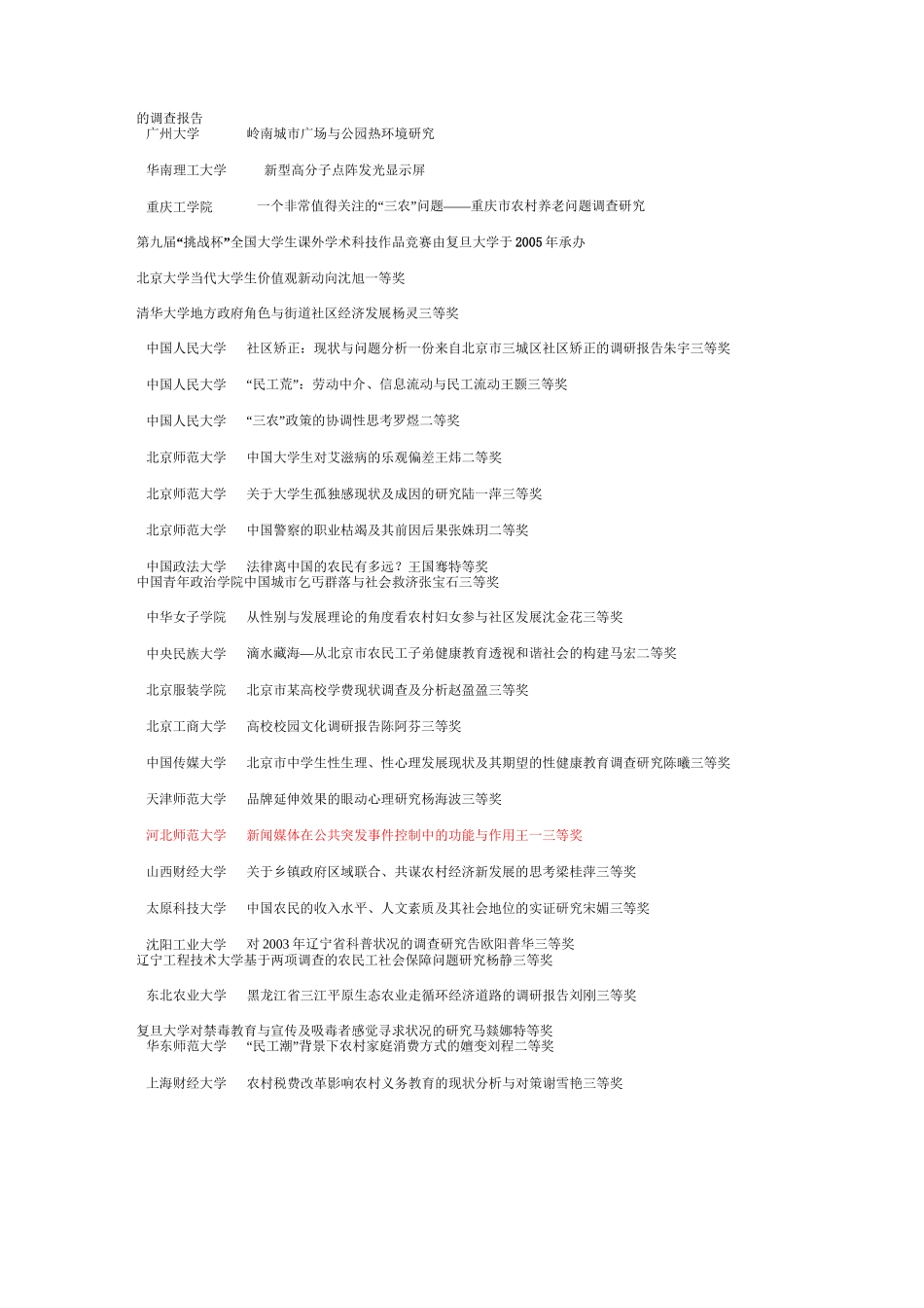 挑战杯历届获奖作品剖析_第3页