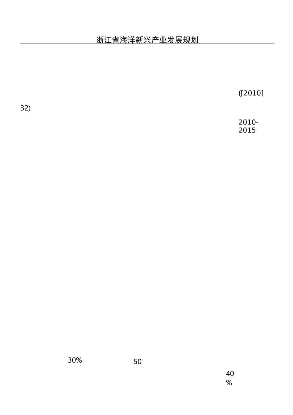 浙江省海洋新兴产业发展规划_第1页