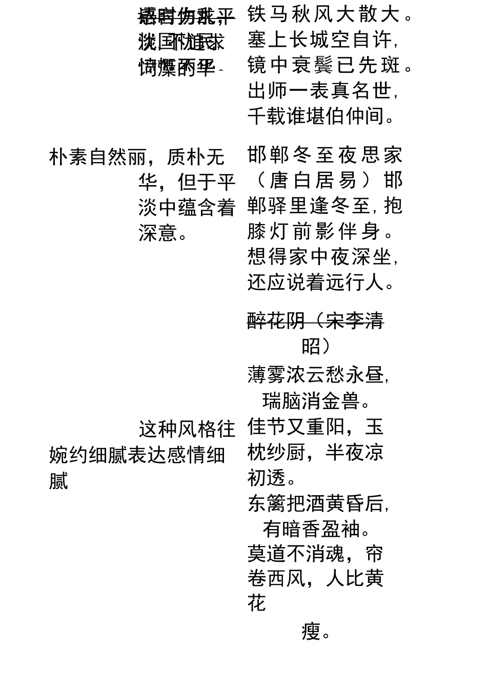 古代诗歌中常见的语言风格_第2页