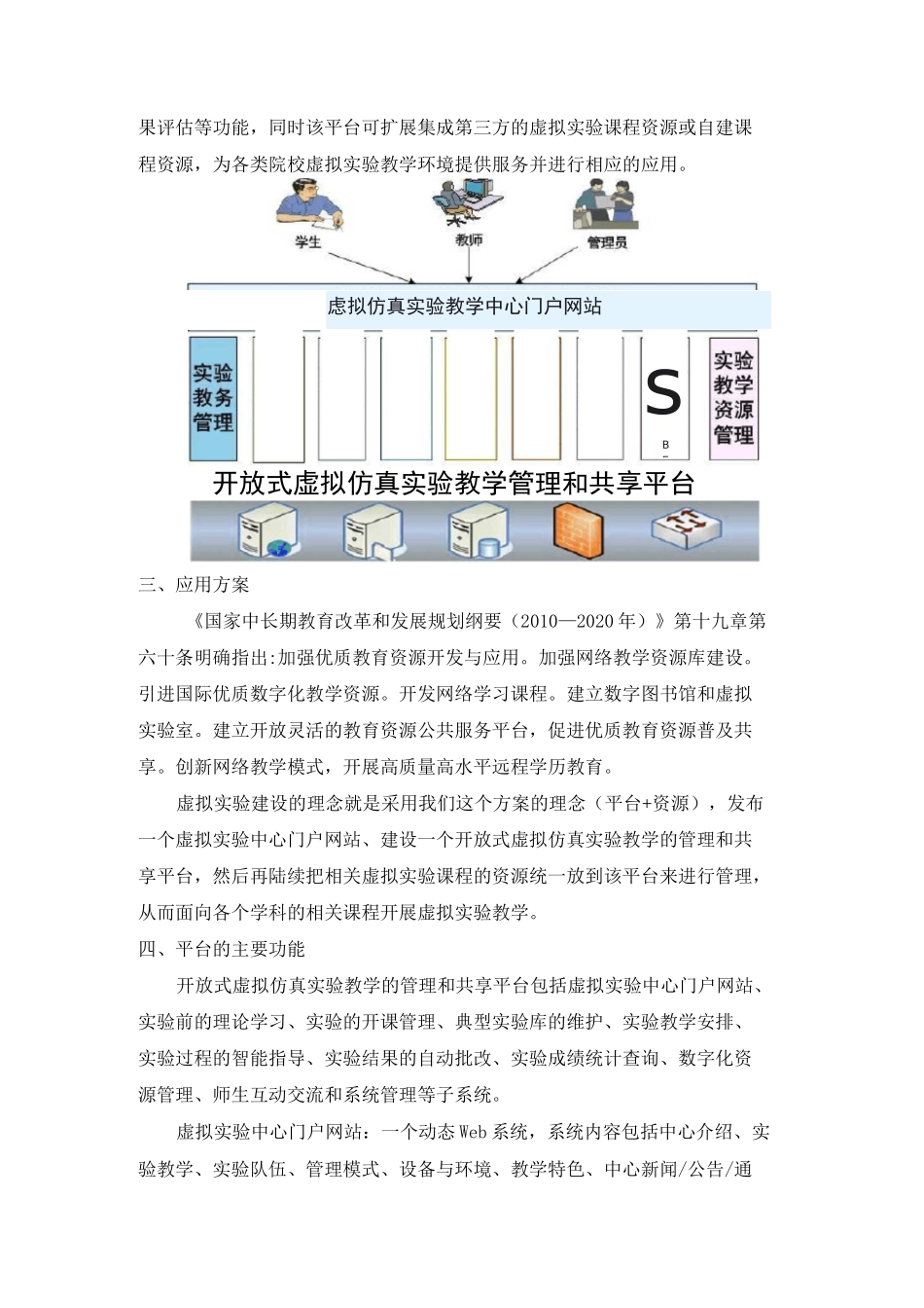虚拟仿真实验教学中心平台建设方案_第2页
