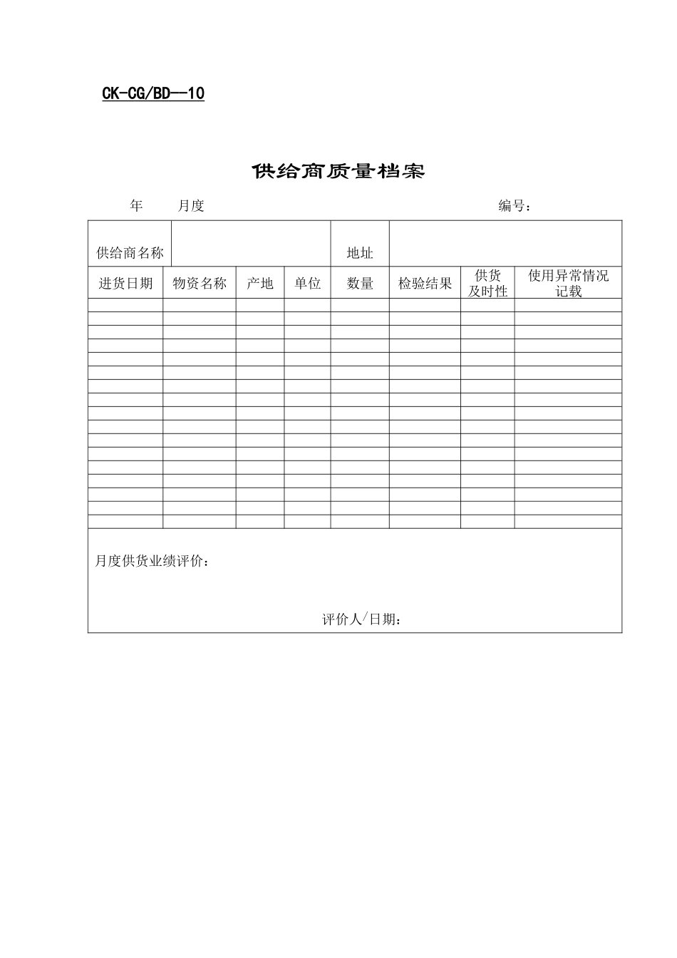 管理模式财务类表格_第2页