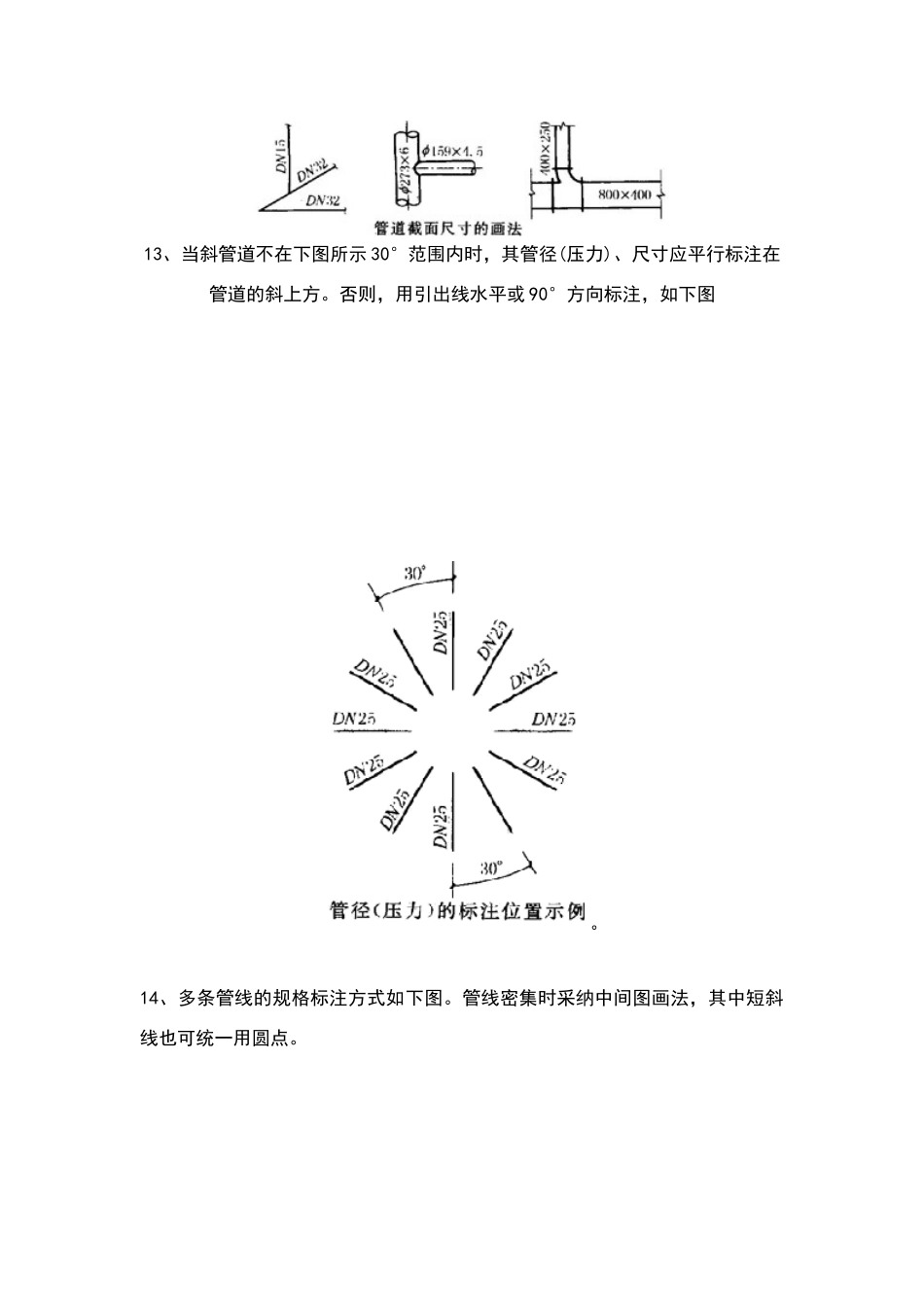 管道标高、管径、尺寸标注_第2页