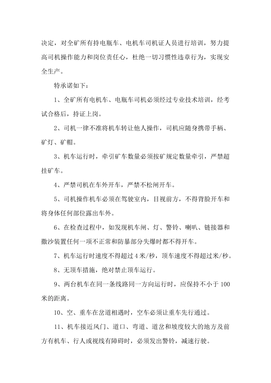 精选司机的保证书4篇_第2页