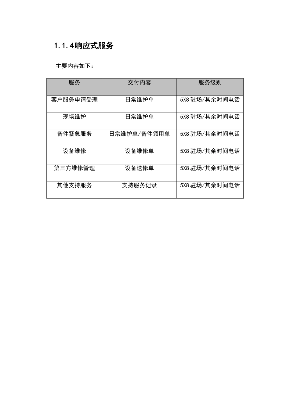 系统运维服务水平质量承诺及服务管理_第3页