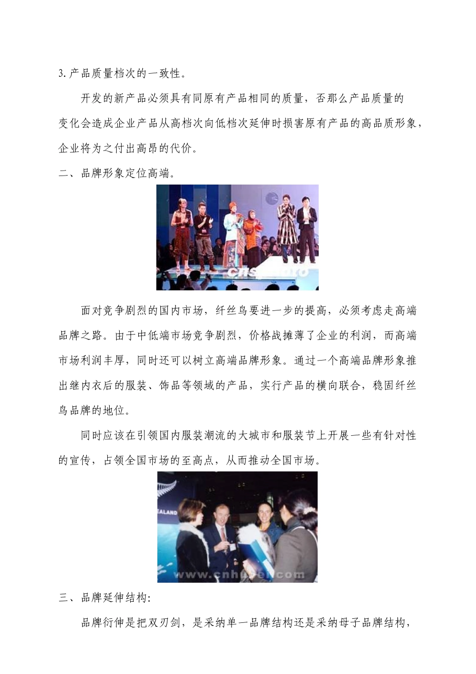 纤丝鸟科技品牌延伸策略_第3页