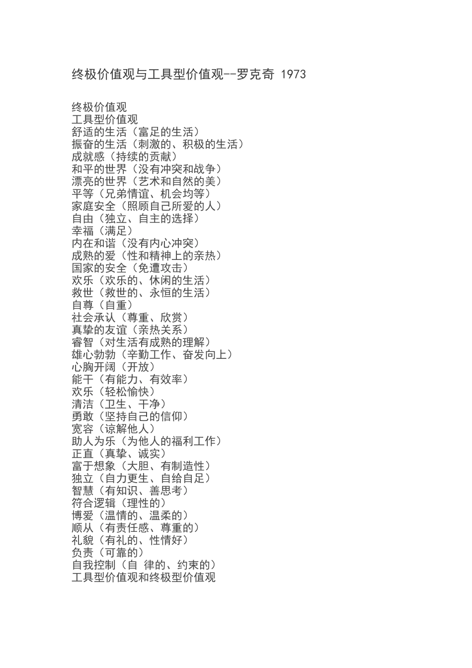 终极价值观与工具型价值观_第1页