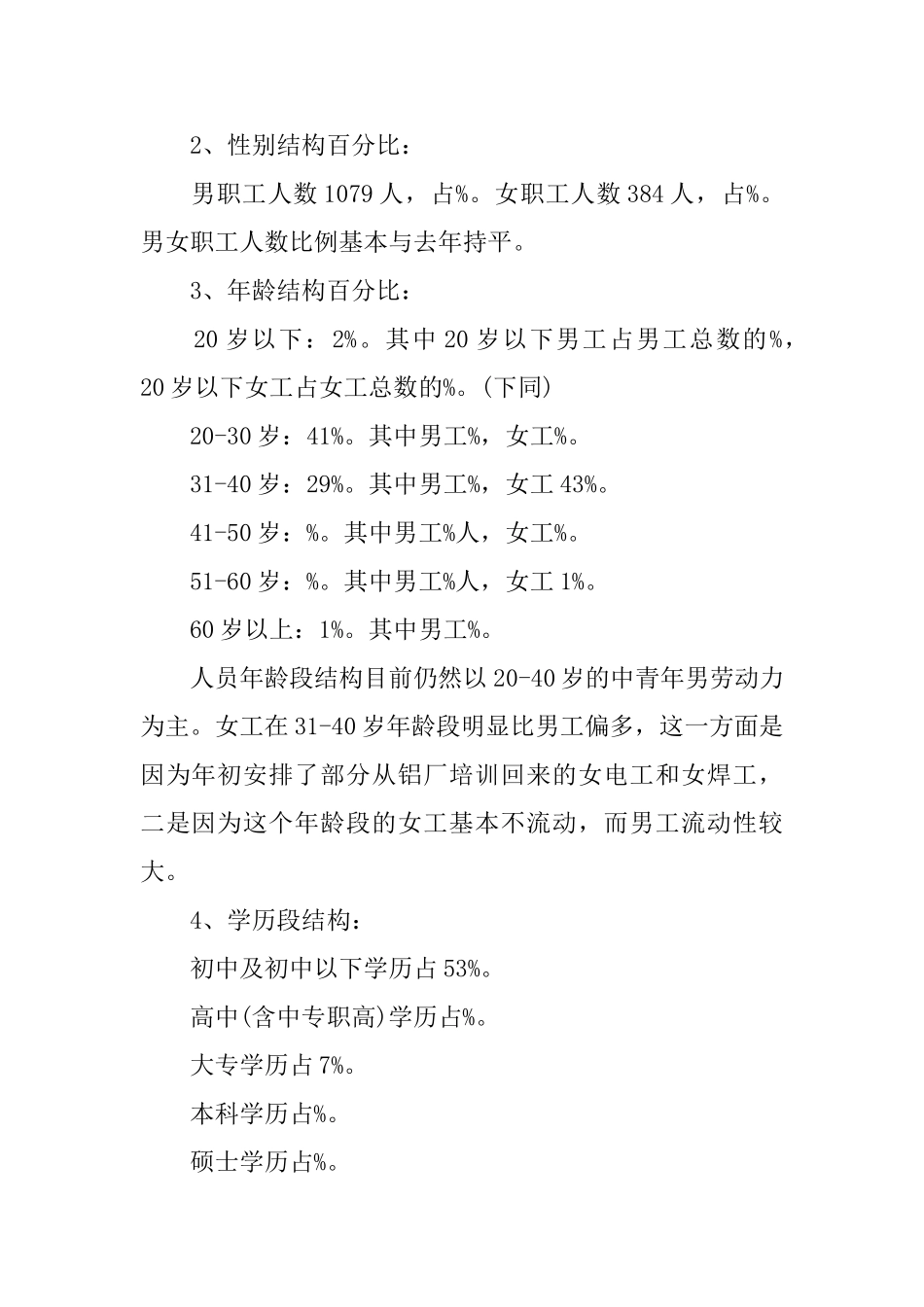 经典人力资源工作总结范文_第2页