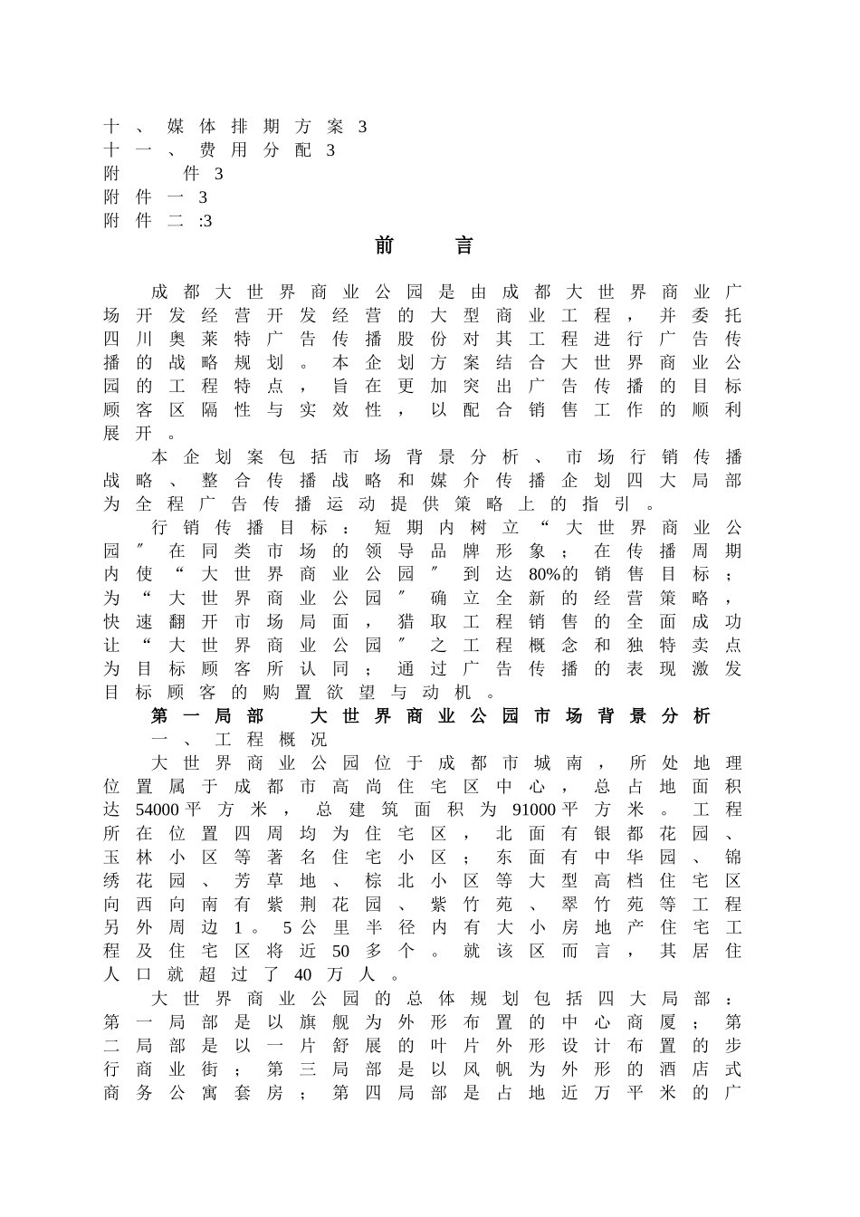 经典商业项目企划方案_第2页