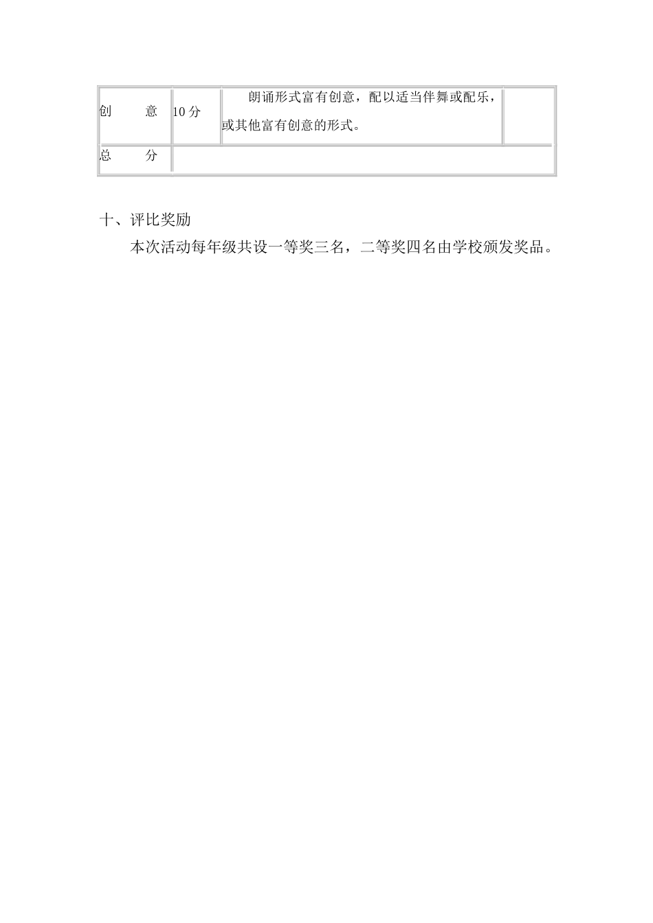 经典美文诵读活动方案_第3页