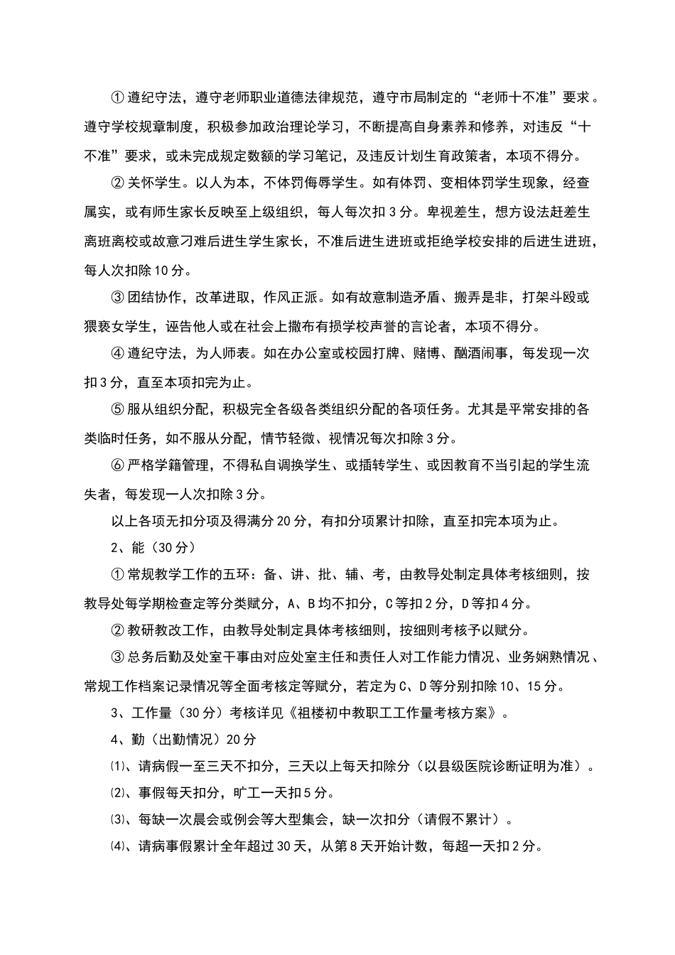 绩效奖惩细则_第3页